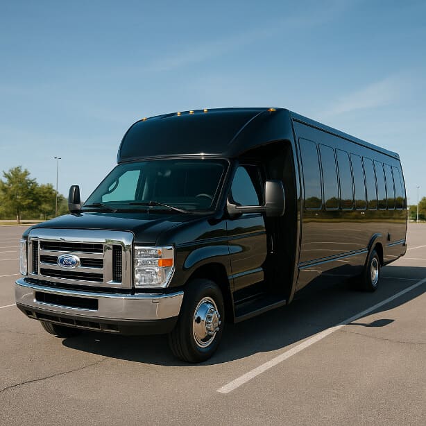 Charter Bus Rental Sunnyvale 18 Passenger Minibus