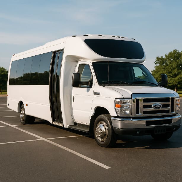 Charter Bus Rental Sunnyvale 20 Passenger Minibus