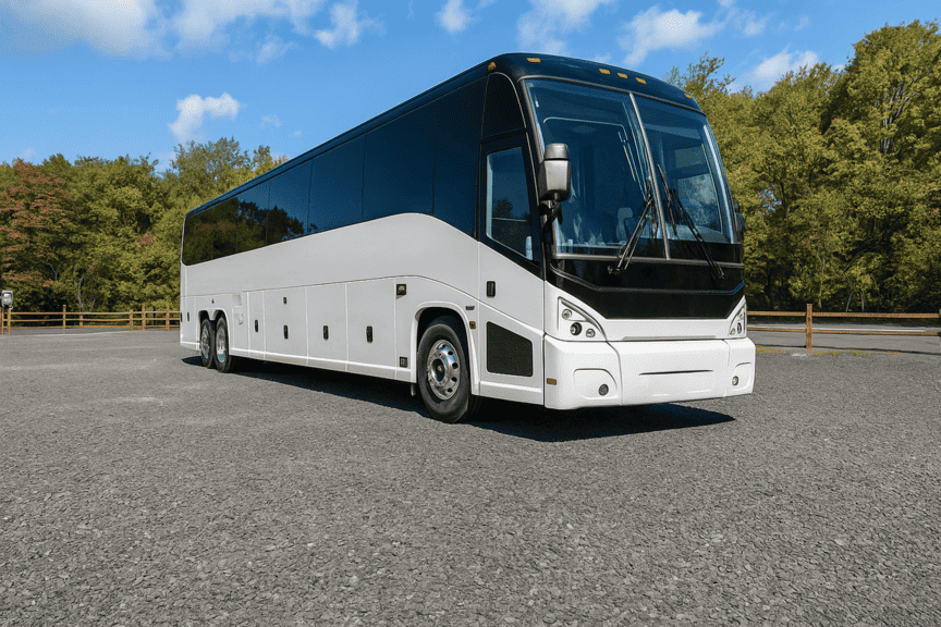 picture of Charter Bus Rental Sunnyvale coach bus